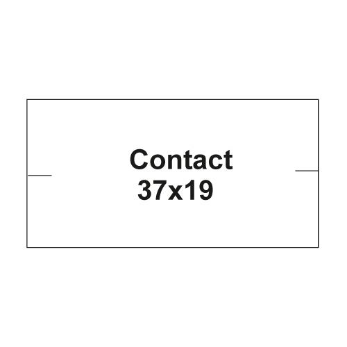 Etikety cenové CONTACT hranaté