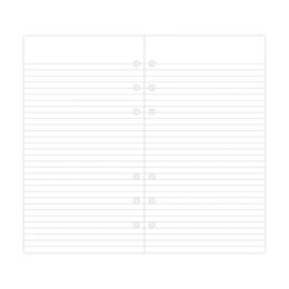 Náplň do diáře Filofax Linajková/ bílá, osobní (1)