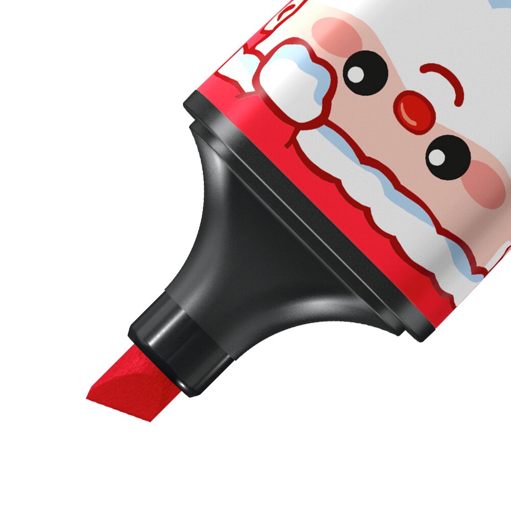 STABILO Zvýrazňovač STABILO BOSS MINI Frosty Friends - karmínová