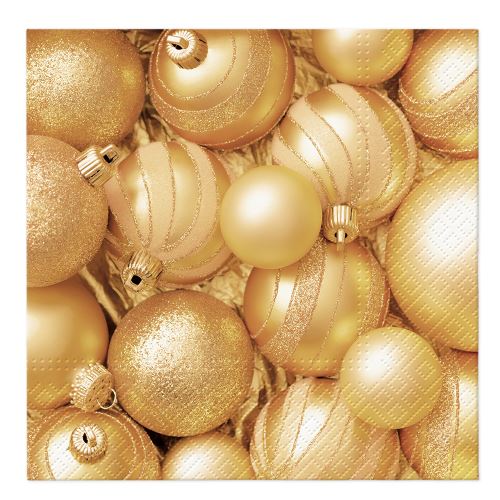 Ubrousky TaT 33x33cm Christmas celebrations
baubles