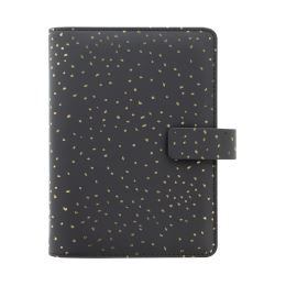 Diář Filofax Confetti Charcoal, osobní