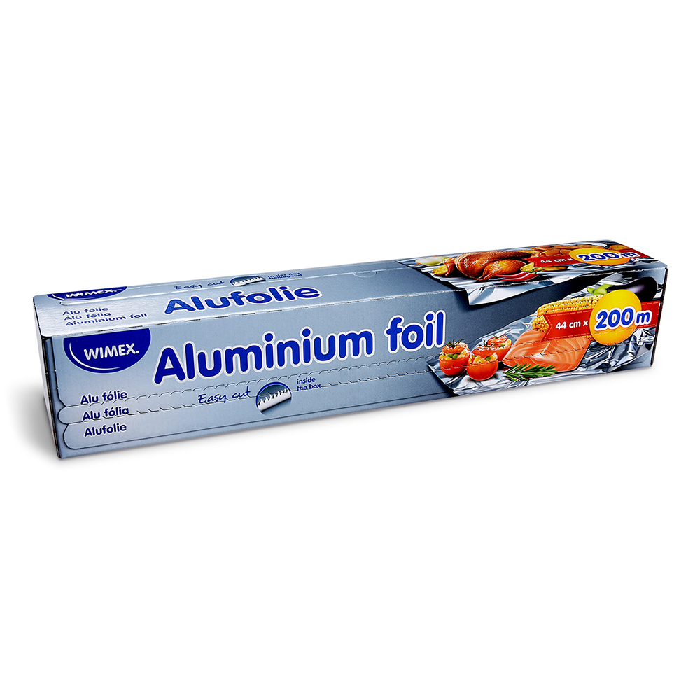 WIMEX Alu fólie 45 cm x 200 m, 11 um v boxu