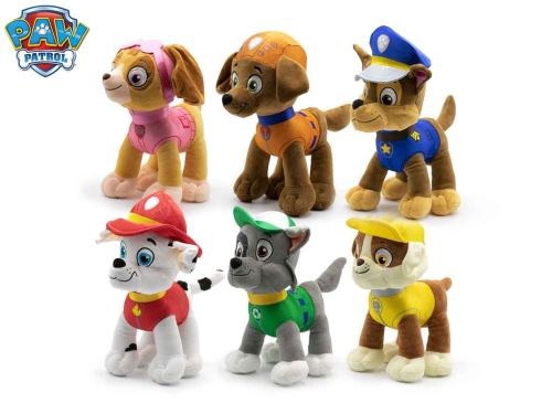 Paw Patrol Classic plyšoví 21cm 6druhů 0m+