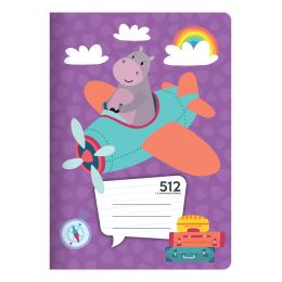 Sešit A5, 10 listový - linkovaný 512 s 2 pomoc. linkami (2)