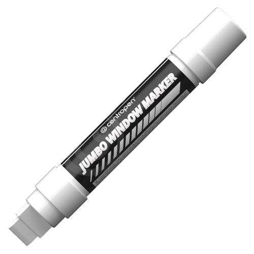 Popisovač křídový CENTROPEN 9120 JUMBO - bílý na sklo