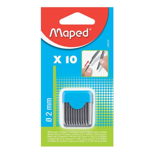 Tuha do kružítka MAPED 2 mm, 10 ks