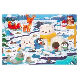 Dětské puzzle 50 x 34 cm (48 dílků) - Snow Wonders (2)