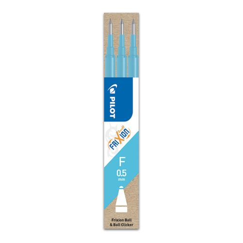 Náplň gumovací PILOT Frixion 0,5 mm/3 ks - svetlě modrá