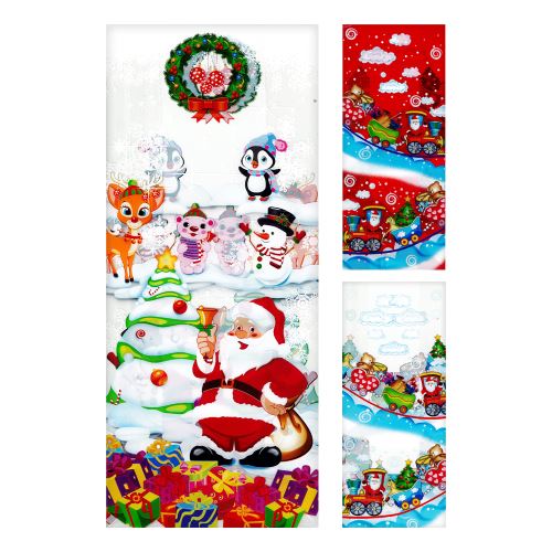 Mikulášsky sáček PP 15x35 cm (2 motivy) (2)
