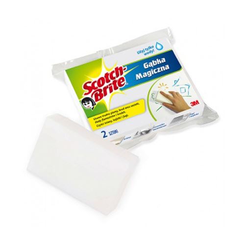 Houba na odstranění fleků, 3M "Scotch-Brite"/2ks
