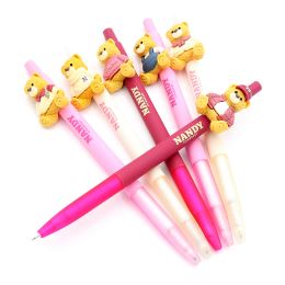 Gelové pero JUNIOR Nandy Bear 0,5 mm medvěd - modrá náplň /1ks (2)