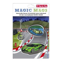 Doplňkový set obrázků MAGIC MAGS Race Car Chuck k aktovkám GRADE, SPACE, CLOUD, KID (1)