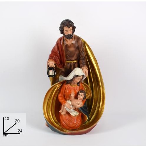 Due Esse Sousoší Betlém Maria a dítě zabalené v plášti 40 cm