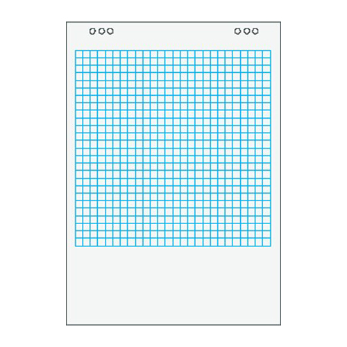 Blok Flipchart čtverečkový 80g, 680x990mm, 20 listů