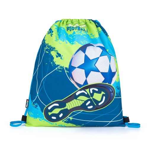 Pytlík na přezůvky OXY Style Mini football blue