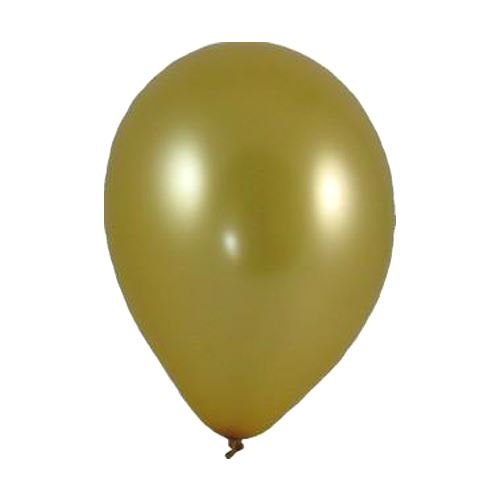 Balón M 25 cm, zlaté /100 ks/