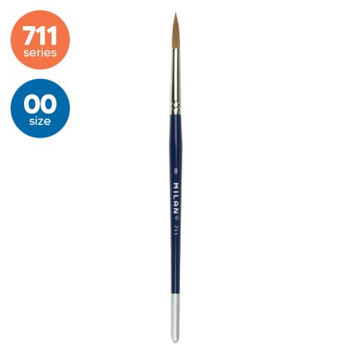 Štětec kulatý MILAN Fine Selection č. 00 - 711