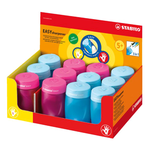 STABILO Struhadlo STABILO  EASYsharpener pro leváky modré