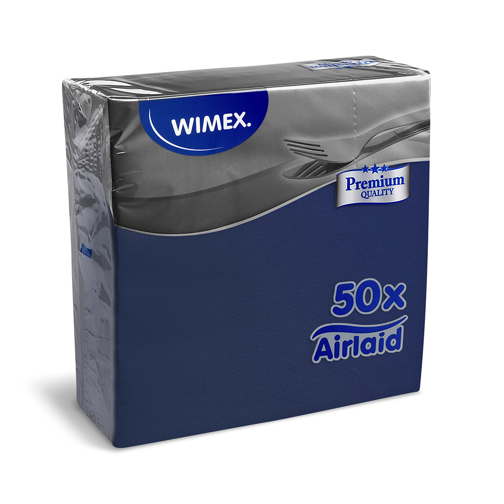 WIMEX Obrousky Premium  40 x 40 cm tmavěmodré (50ks)