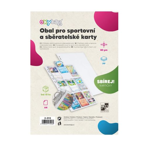 obal na zberateľské karty