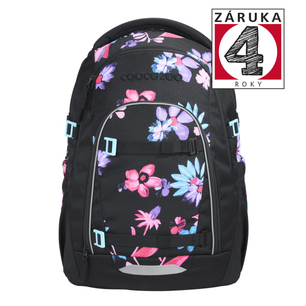 Školní batoh coocazoo MATE, Floral Artnight, certifikát AGR