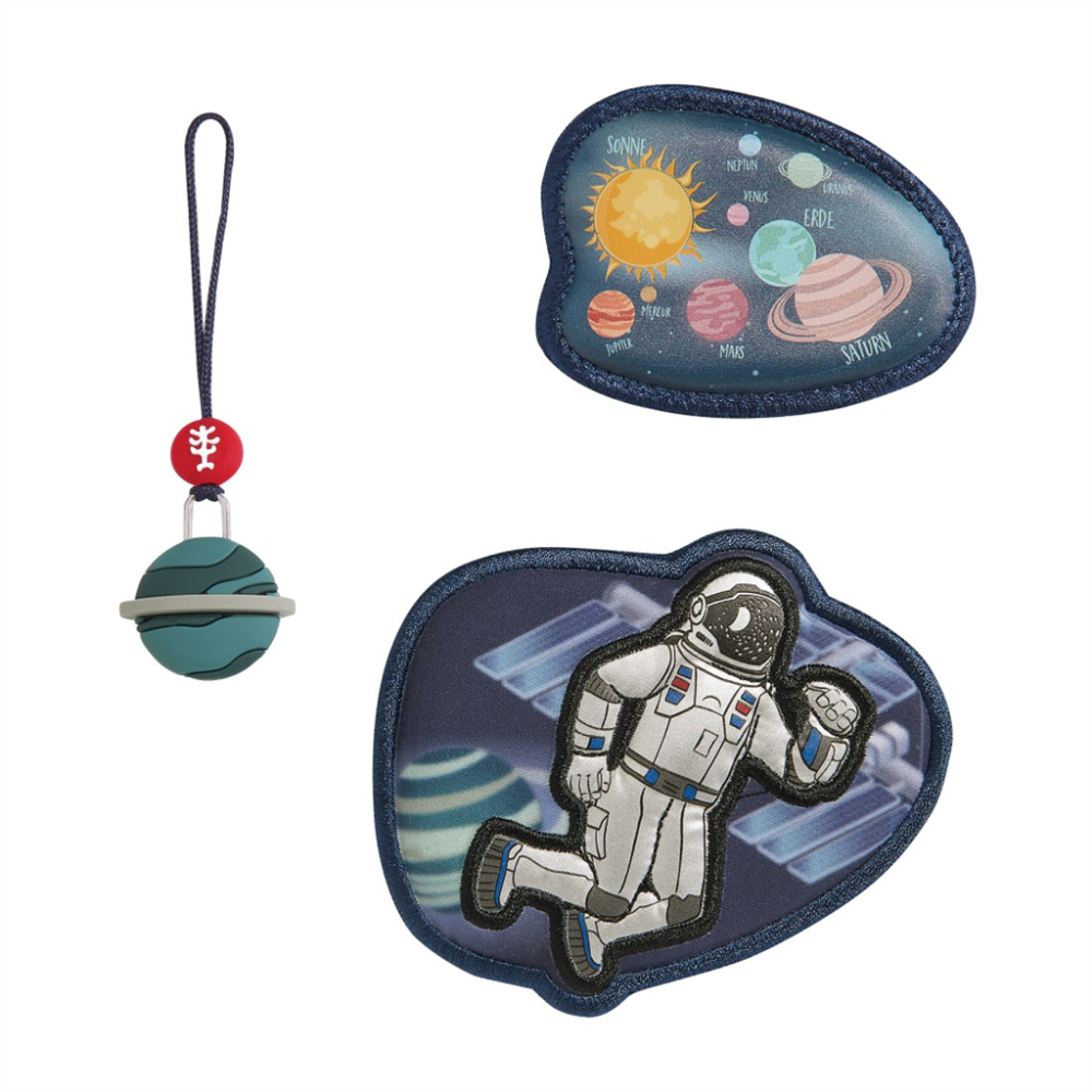 Doplnkový set obrázkov MAGIC MAGS Astronaut Cosmo k aktovkám GRADE, SPACE, CLOUD, 2v1 a KI