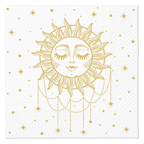 Ubrousky PAW L 33x33cm Bohemian Sun
