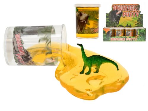 Dinoworld sliz 7,5cm s dinosaurem 12druhů 12ks v DBX