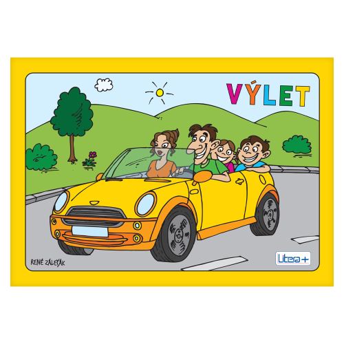 Omalovánka A5 Litera - Škola volá