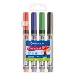 Popisovač CENTROPEN 8576 /4 (4-bar. sada)