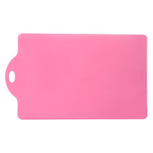 Obal na kreditní kartu - růžový 92x56x2 mm