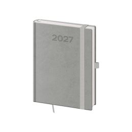 Diář 2027 týdenní B6 Print Pop - šedá