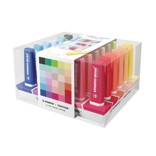 Zvýrazňovač STABILO BOSS ORIGINAL Pantone 30 ks