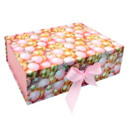 Dárková krabička s mašlí 33 x 25 x 12 cm (mix) (4)
