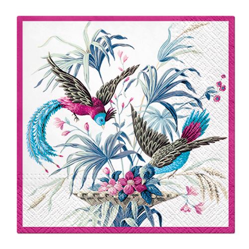Obrúsky PAW L 33x33cm Birds of Eden