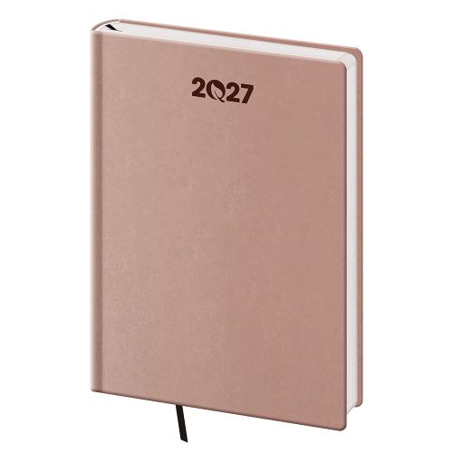 Diář 2027 týdenní A5 ECO - Almond