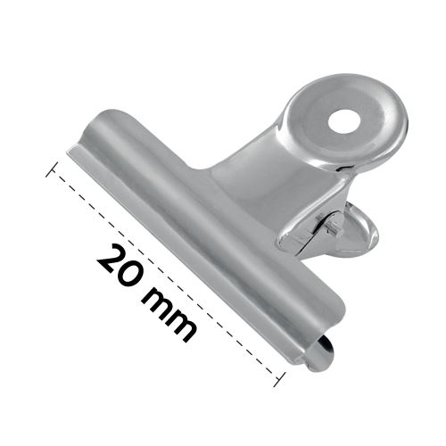 Klip pružinový  kovový Foska 20  mm