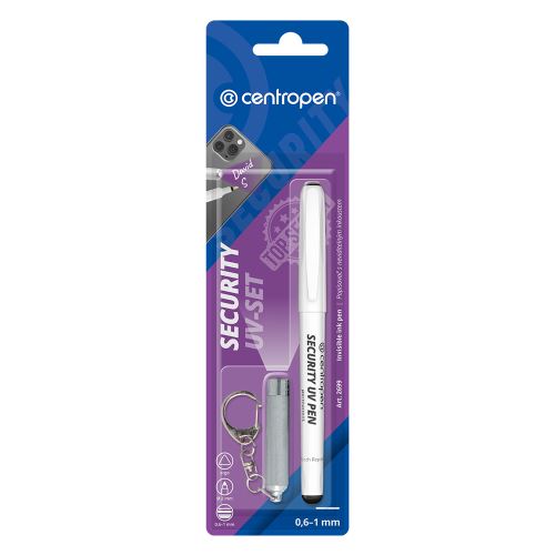 Popisovač Centropen 2699 Security UV-SET sada