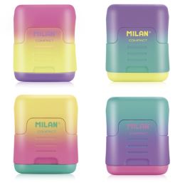 Struhadlo školní MILAN Compact Sunset na dvě tužky s boxem (2)
