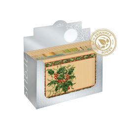 Obálka B6 NATUR s potiskem, vánoční mix /1ks (1)