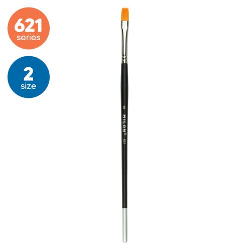 Štětec plochý MILAN č. 2 - 621 Premium Synthetic