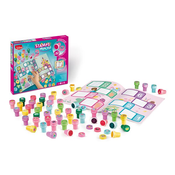 MAPED MAPED Creativ Stamps Princess - 52 razítek