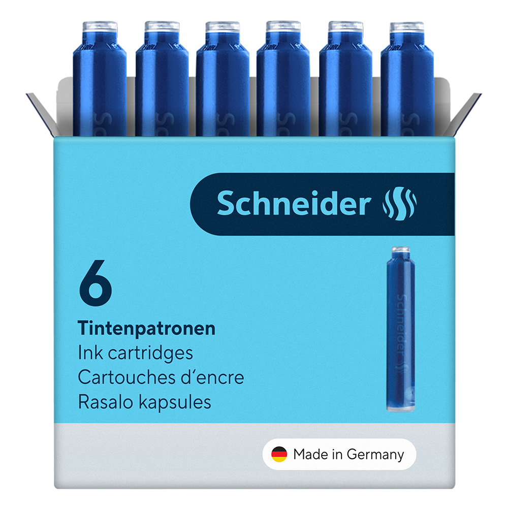 Bombičky Schneider 6 ks - modrá náplň
