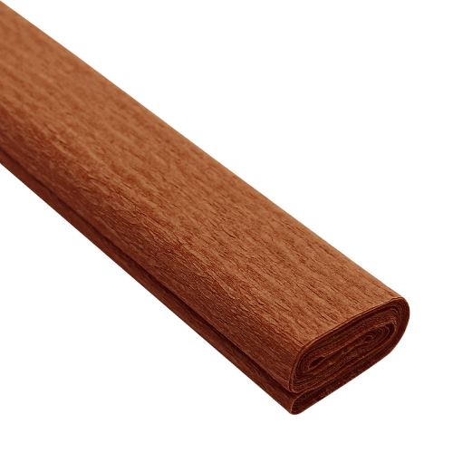 Krepový papír JUNIOR 200x50 cm - hnědý 28