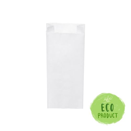 Sáčky svačinové pap. - bílé 2 kg (14 + 7 x 32 cm) / 1000ks /