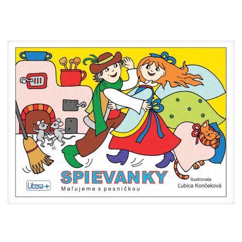 Omalovánka A5 Litera - Zpívanky