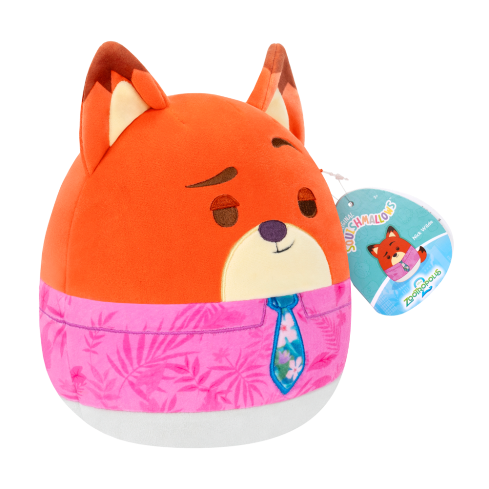 SQUISHMALLOWS Zootropolis 18 cm - lišák Nick