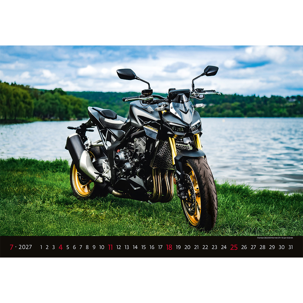 Helma 365 Nástenný kalendár 2027 Motorbikes