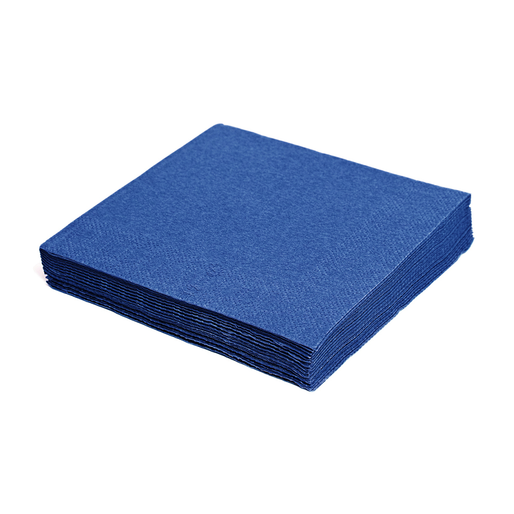 WIMEX Obrousky 3.vrstvé 33 x 33 cm tm. modré 250 ks