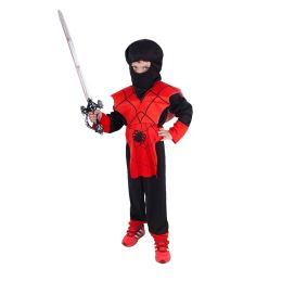 Dětský kostým Ninja červený (M)